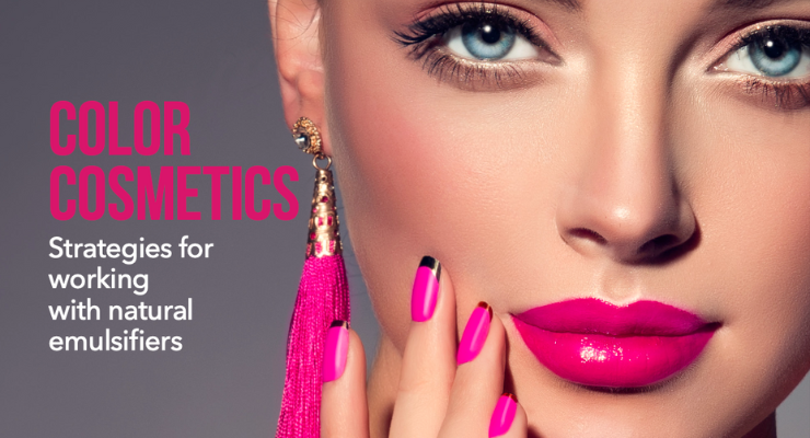 Color Cosmetics: Strategies for working with natural emulsifiers